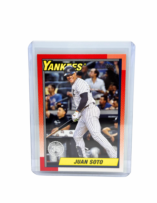 Juan Soto 2025 Topps Baseball 1990-2025 35th Anniversary