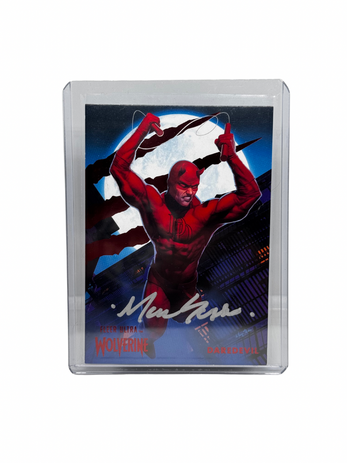 2023 Ultra Fleer Wolverine Artist Marc Sasso Signature 37/74
