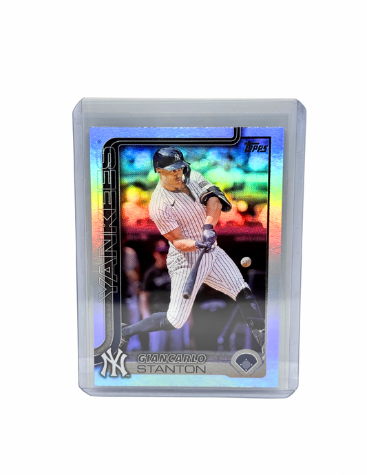Giancarlo Stanton 2025 Topps Baseball Refractor