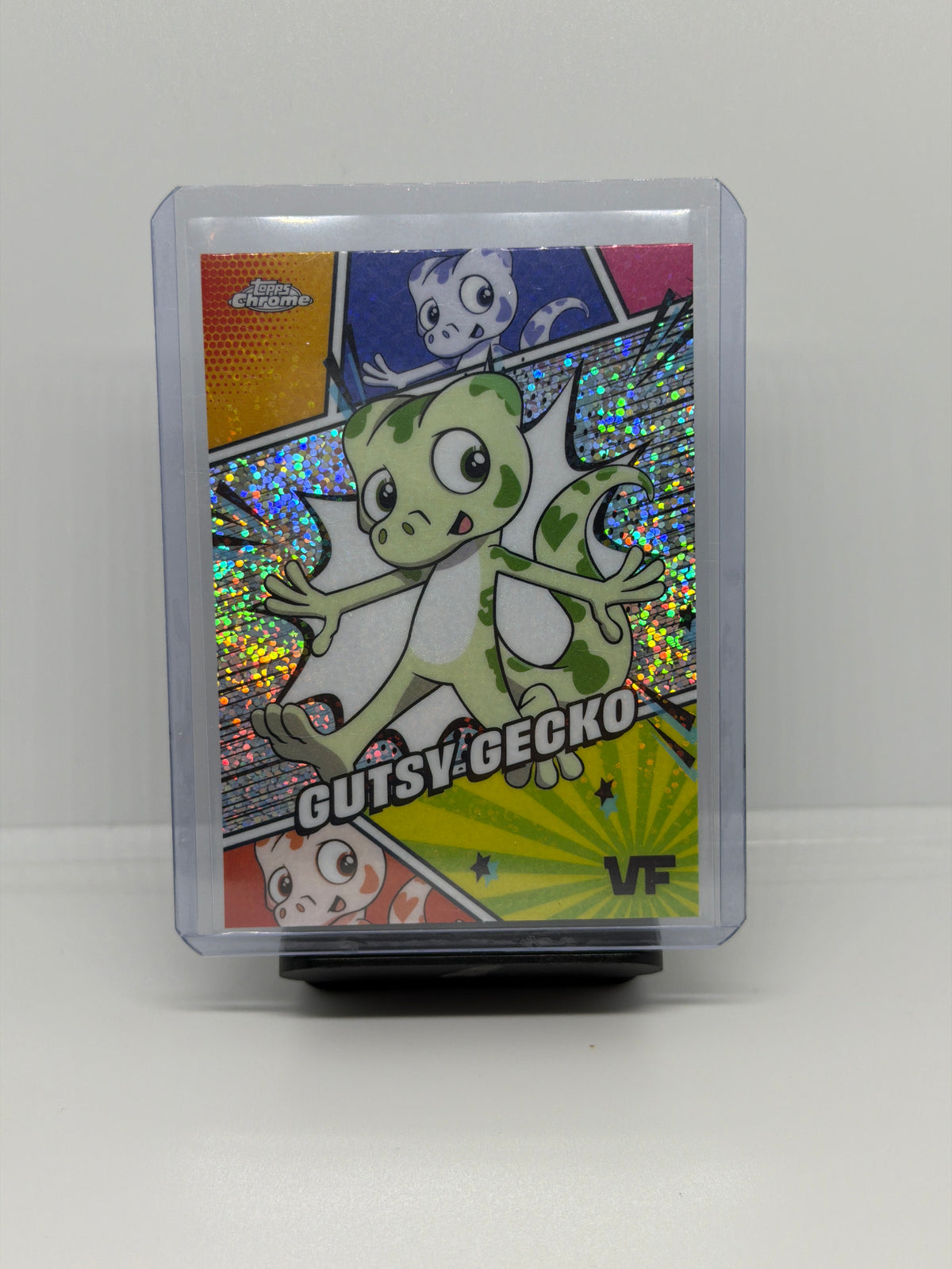 2025 Topps Chrome VeeFriends Decisive Duck Manga Speckle MSS-14 VF Insert
