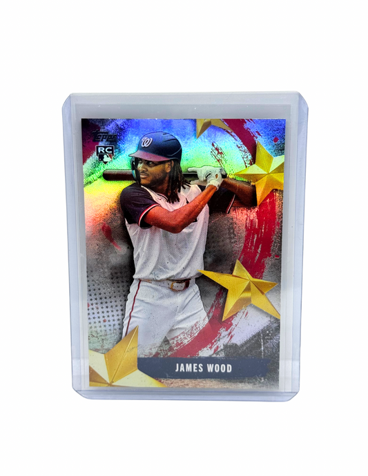 James Wood Rookie 2025 Topps Baseball Stars of MLB